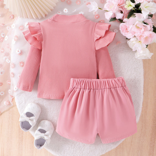 Baby Girl Pink Blossom Ensemble