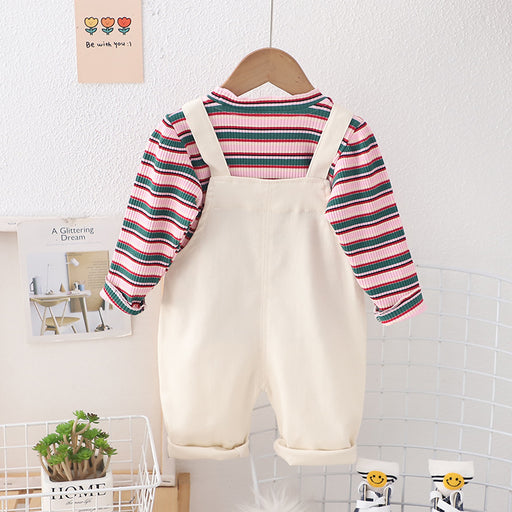 Baby Girl Little Stripes Ensemble