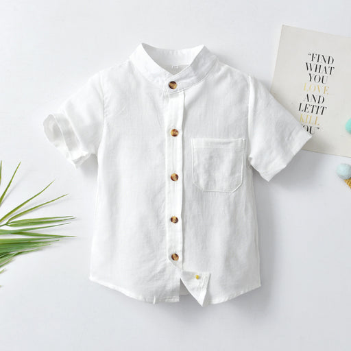 Baby Boy Shirt White 