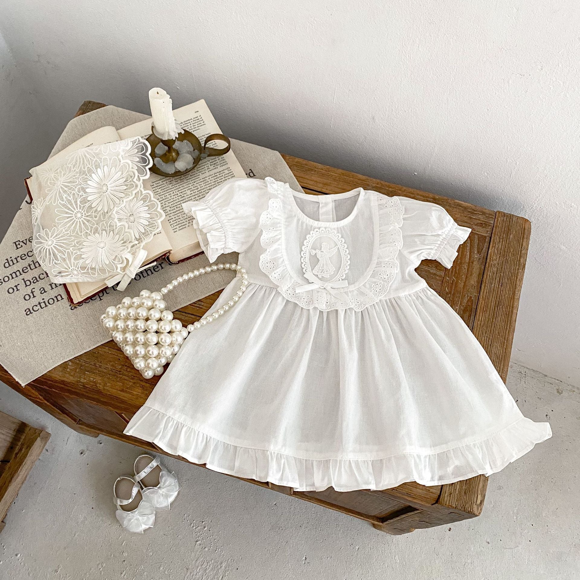 Baby Girl White Whimsical