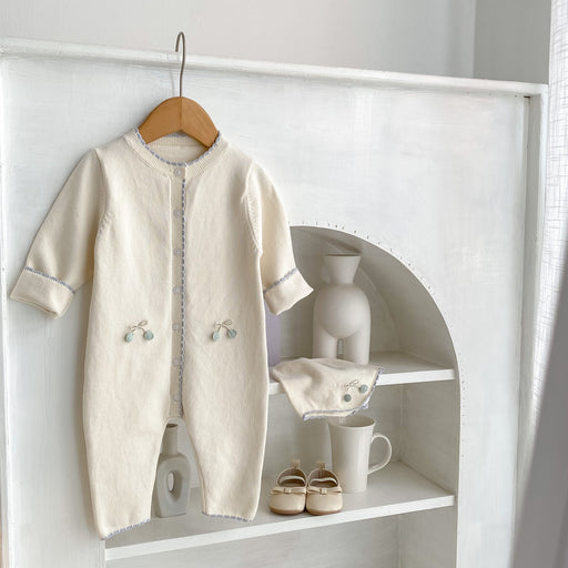 Baby Romper Whimsical White Wear